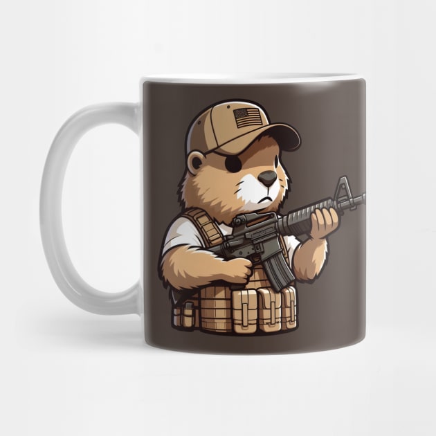 Tactical Groundhog by Rawlifegraphic